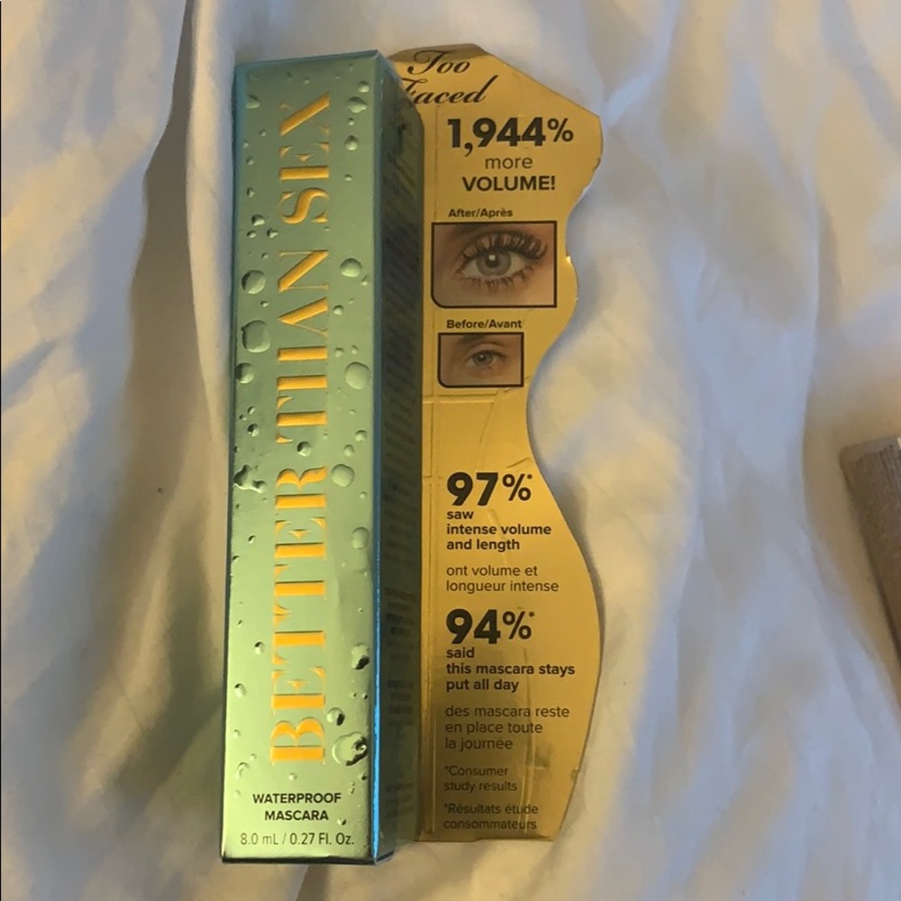 Too faced better than sex mascara